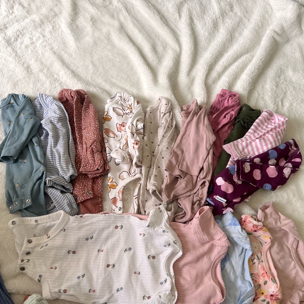 Assorted Baby Onesies Collection